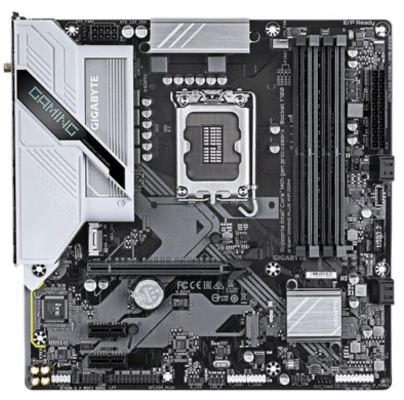 Gigabyte B760M GAMING PLUS WIFI DDR4 Intel 1700 Socket Motherboard