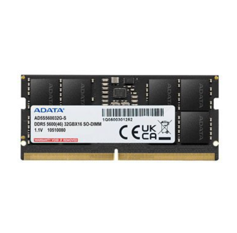 Adata AD5S560016G-S 16GB SODIMM System Memory DDR5, 5600MHz, 1 x 16GB